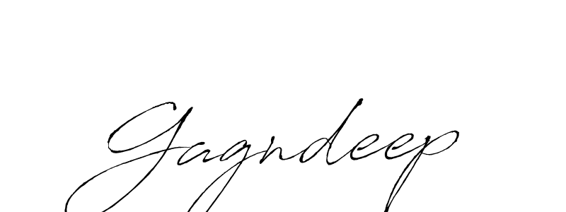 Create a beautiful signature design for name Gagndeep. With this signature (Antro_Vectra) fonts, you can make a handwritten signature for free. Gagndeep signature style 6 images and pictures png
