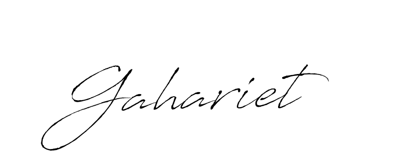 How to make Gahariet name signature. Use Antro_Vectra style for creating short signs online. This is the latest handwritten sign. Gahariet signature style 6 images and pictures png