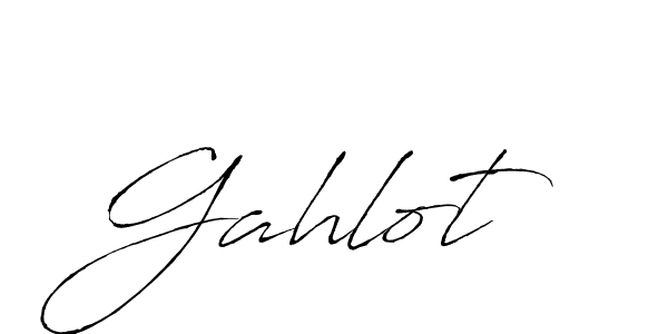 You should practise on your own different ways (Antro_Vectra) to write your name (Gahlot) in signature. don't let someone else do it for you. Gahlot signature style 6 images and pictures png