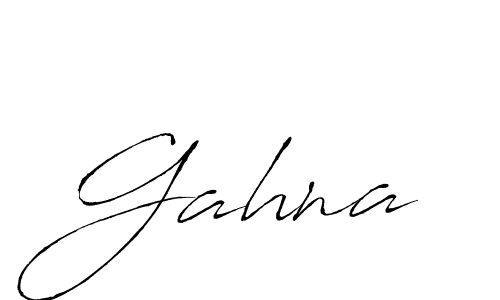Make a beautiful signature design for name Gahna. Use this online signature maker to create a handwritten signature for free. Gahna signature style 6 images and pictures png