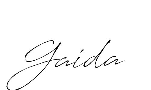 Also we have Gaida name is the best signature style. Create professional handwritten signature collection using Antro_Vectra autograph style. Gaida signature style 6 images and pictures png