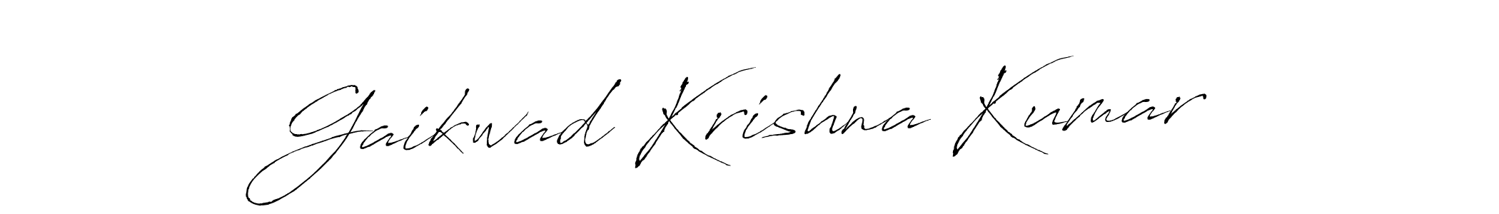 Make a beautiful signature design for name Gaikwad Krishna Kumar. Use this online signature maker to create a handwritten signature for free. Gaikwad Krishna Kumar signature style 6 images and pictures png