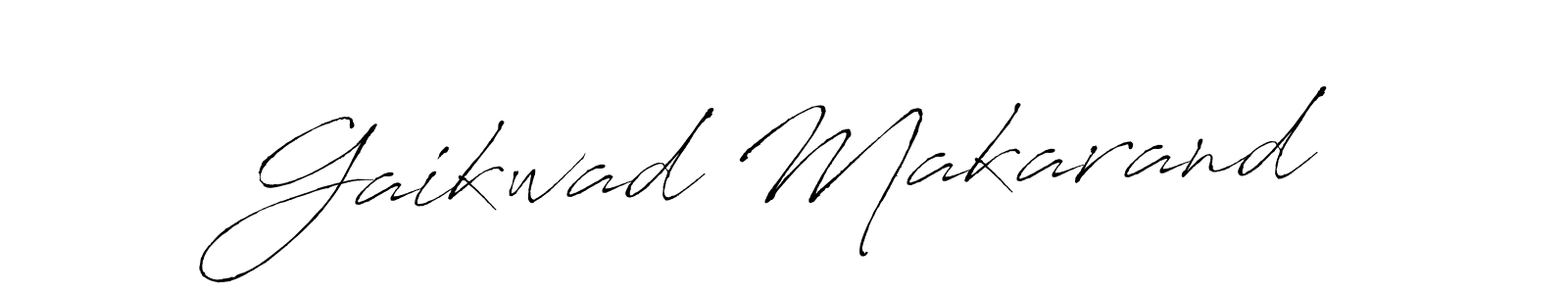 Use a signature maker to create a handwritten signature online. With this signature software, you can design (Antro_Vectra) your own signature for name Gaikwad Makarand. Gaikwad Makarand signature style 6 images and pictures png