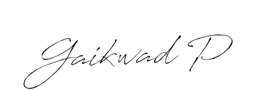 Also You can easily find your signature by using the search form. We will create Gaikwad P name handwritten signature images for you free of cost using Antro_Vectra sign style. Gaikwad P signature style 6 images and pictures png