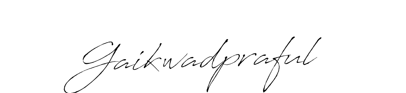 This is the best signature style for the Gaikwadpraful name. Also you like these signature font (Antro_Vectra). Mix name signature. Gaikwadpraful signature style 6 images and pictures png