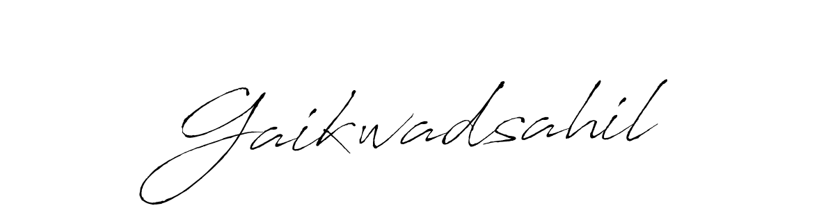 Similarly Antro_Vectra is the best handwritten signature design. Signature creator online .You can use it as an online autograph creator for name Gaikwadsahil. Gaikwadsahil signature style 6 images and pictures png