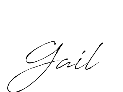 You should practise on your own different ways (Antro_Vectra) to write your name (Gail) in signature. don't let someone else do it for you. Gail signature style 6 images and pictures png