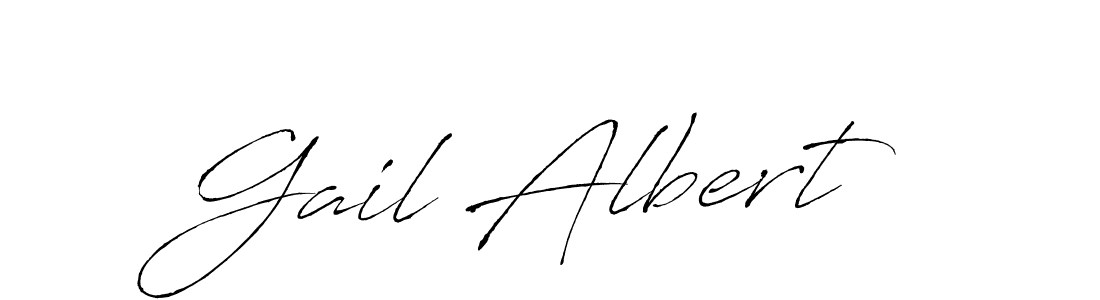 Make a beautiful signature design for name Gail Albert. With this signature (Antro_Vectra) style, you can create a handwritten signature for free. Gail Albert signature style 6 images and pictures png