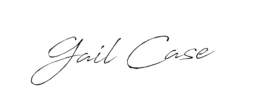 How to make Gail Case name signature. Use Antro_Vectra style for creating short signs online. This is the latest handwritten sign. Gail Case signature style 6 images and pictures png