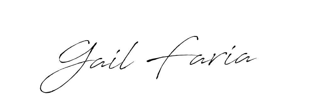 The best way (Antro_Vectra) to make a short signature is to pick only two or three words in your name. The name Gail Faria include a total of six letters. For converting this name. Gail Faria signature style 6 images and pictures png