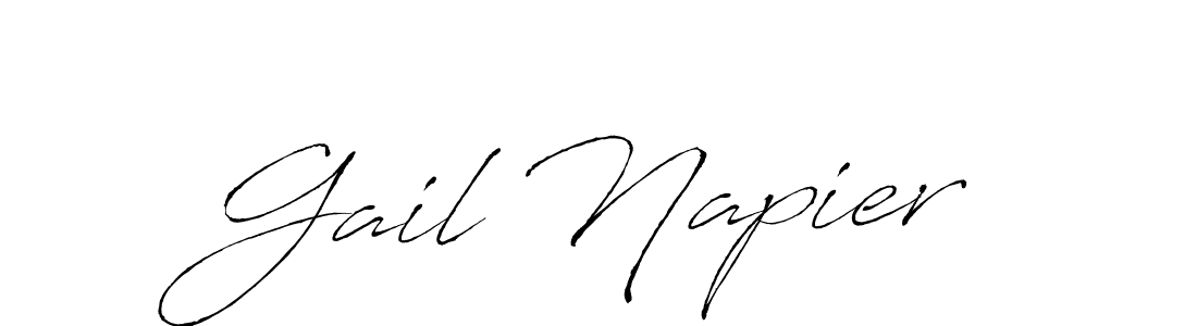 Also we have Gail Napier name is the best signature style. Create professional handwritten signature collection using Antro_Vectra autograph style. Gail Napier signature style 6 images and pictures png