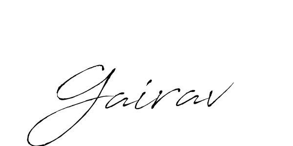 Also we have Gairav name is the best signature style. Create professional handwritten signature collection using Antro_Vectra autograph style. Gairav signature style 6 images and pictures png