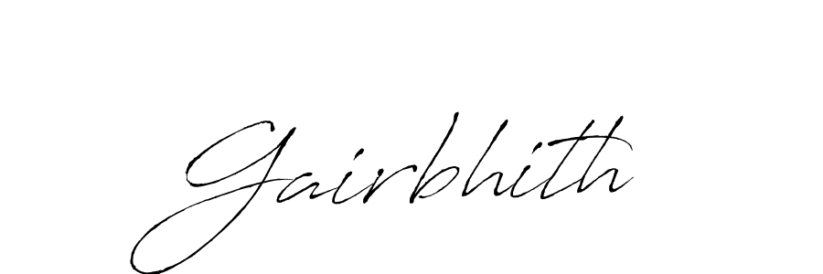It looks lik you need a new signature style for name Gairbhith. Design unique handwritten (Antro_Vectra) signature with our free signature maker in just a few clicks. Gairbhith signature style 6 images and pictures png