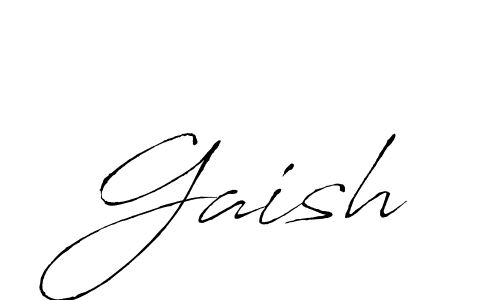 You should practise on your own different ways (Antro_Vectra) to write your name (Gaish) in signature. don't let someone else do it for you. Gaish signature style 6 images and pictures png