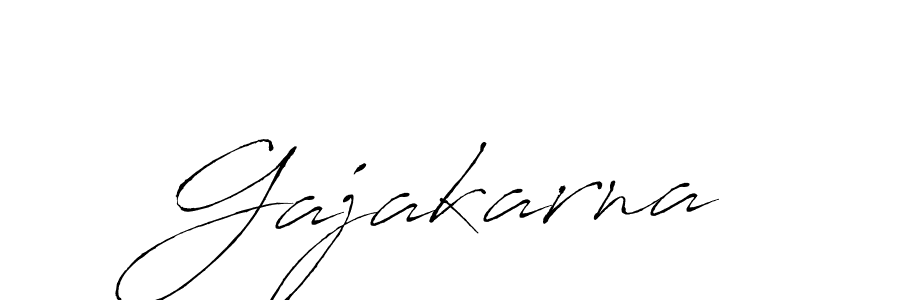 How to make Gajakarna name signature. Use Antro_Vectra style for creating short signs online. This is the latest handwritten sign. Gajakarna signature style 6 images and pictures png