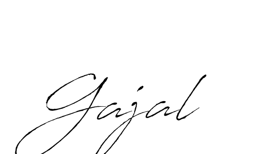 Use a signature maker to create a handwritten signature online. With this signature software, you can design (Antro_Vectra) your own signature for name Gajal. Gajal signature style 6 images and pictures png