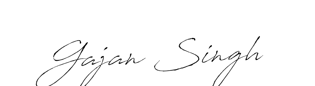 You should practise on your own different ways (Antro_Vectra) to write your name (Gajan Singh) in signature. don't let someone else do it for you. Gajan Singh signature style 6 images and pictures png