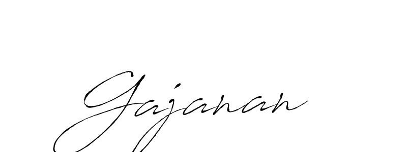 Also we have Gajanan  name is the best signature style. Create professional handwritten signature collection using Antro_Vectra autograph style. Gajanan  signature style 6 images and pictures png