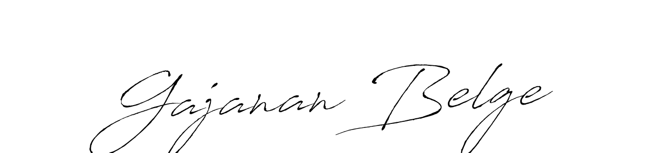 Design your own signature with our free online signature maker. With this signature software, you can create a handwritten (Antro_Vectra) signature for name Gajanan Belge. Gajanan Belge signature style 6 images and pictures png