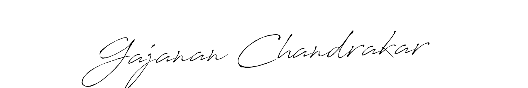 Use a signature maker to create a handwritten signature online. With this signature software, you can design (Antro_Vectra) your own signature for name Gajanan Chandrakar. Gajanan Chandrakar signature style 6 images and pictures png