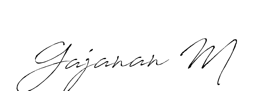 Make a beautiful signature design for name Gajanan M. Use this online signature maker to create a handwritten signature for free. Gajanan M signature style 6 images and pictures png