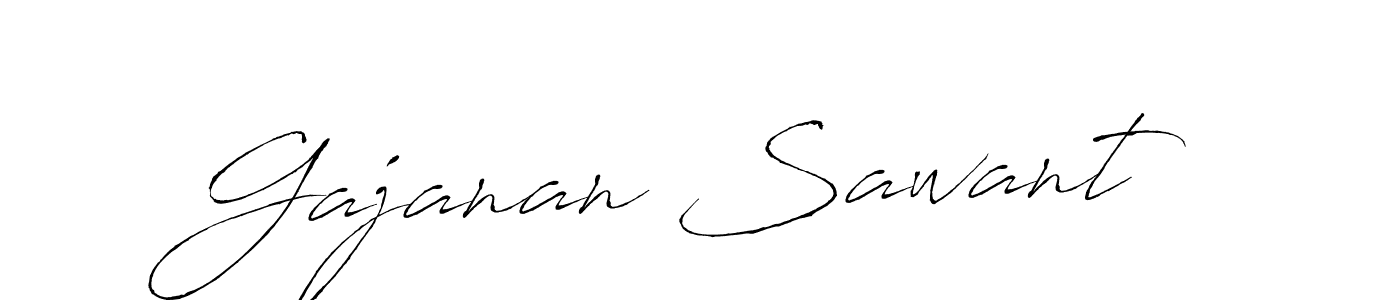 Also we have Gajanan Sawant name is the best signature style. Create professional handwritten signature collection using Antro_Vectra autograph style. Gajanan Sawant signature style 6 images and pictures png