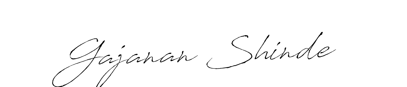 You should practise on your own different ways (Antro_Vectra) to write your name (Gajanan Shinde) in signature. don't let someone else do it for you. Gajanan Shinde signature style 6 images and pictures png