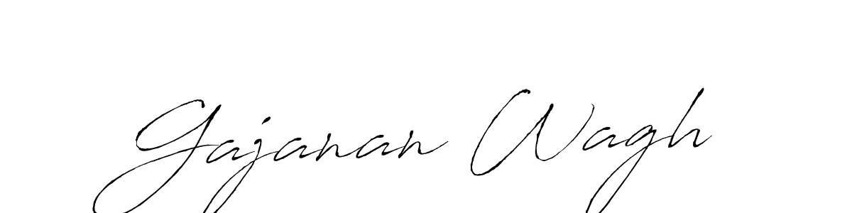 Create a beautiful signature design for name Gajanan Wagh. With this signature (Antro_Vectra) fonts, you can make a handwritten signature for free. Gajanan Wagh signature style 6 images and pictures png