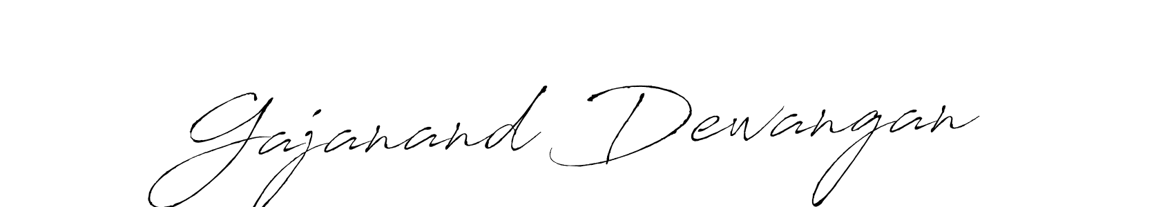 Similarly Antro_Vectra is the best handwritten signature design. Signature creator online .You can use it as an online autograph creator for name Gajanand Dewangan. Gajanand Dewangan signature style 6 images and pictures png