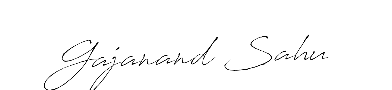 Antro_Vectra is a professional signature style that is perfect for those who want to add a touch of class to their signature. It is also a great choice for those who want to make their signature more unique. Get Gajanand Sahu name to fancy signature for free. Gajanand Sahu signature style 6 images and pictures png