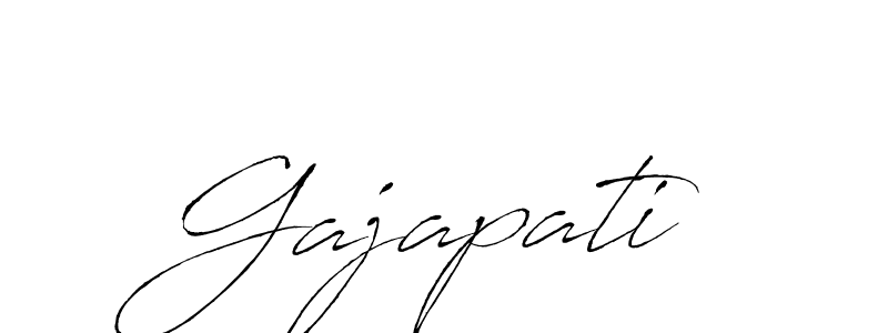 You should practise on your own different ways (Antro_Vectra) to write your name (Gajapati) in signature. don't let someone else do it for you. Gajapati signature style 6 images and pictures png