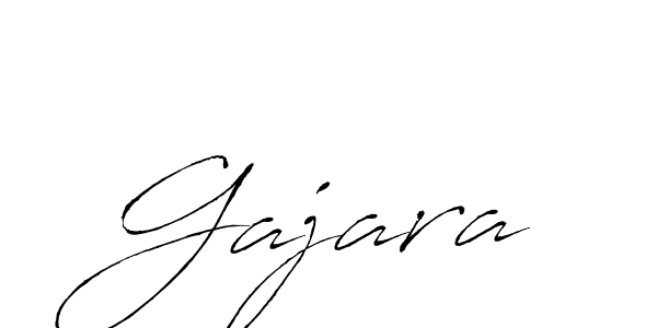 Design your own signature with our free online signature maker. With this signature software, you can create a handwritten (Antro_Vectra) signature for name Gajara. Gajara signature style 6 images and pictures png