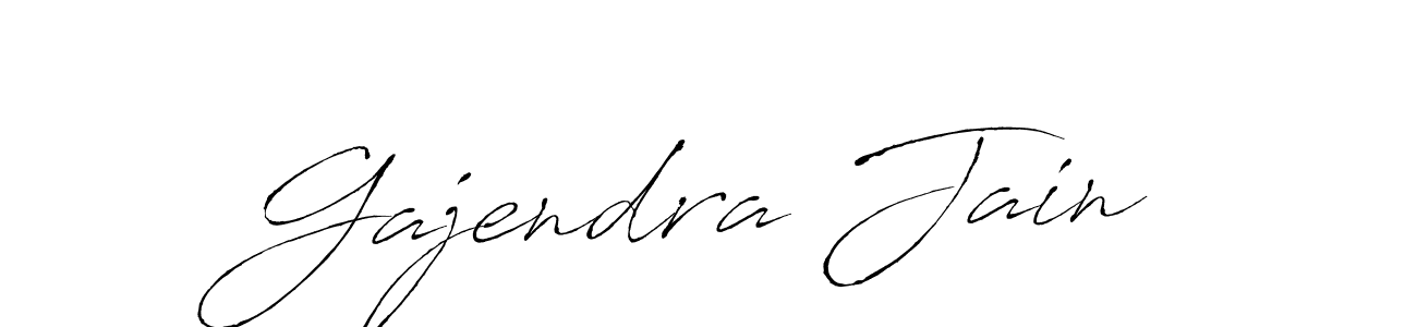 Use a signature maker to create a handwritten signature online. With this signature software, you can design (Antro_Vectra) your own signature for name Gajendra Jain. Gajendra Jain signature style 6 images and pictures png