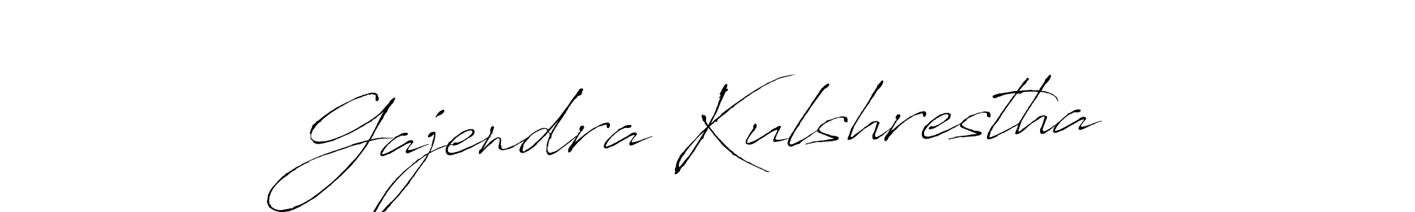 Also we have Gajendra Kulshrestha name is the best signature style. Create professional handwritten signature collection using Antro_Vectra autograph style. Gajendra Kulshrestha signature style 6 images and pictures png