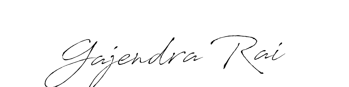 How to make Gajendra Rai name signature. Use Antro_Vectra style for creating short signs online. This is the latest handwritten sign. Gajendra Rai signature style 6 images and pictures png