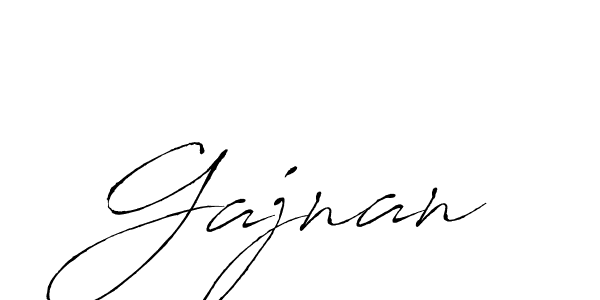 Create a beautiful signature design for name Gajnan. With this signature (Antro_Vectra) fonts, you can make a handwritten signature for free. Gajnan signature style 6 images and pictures png