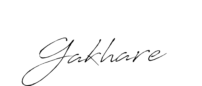 Antro_Vectra is a professional signature style that is perfect for those who want to add a touch of class to their signature. It is also a great choice for those who want to make their signature more unique. Get Gakhare name to fancy signature for free. Gakhare signature style 6 images and pictures png