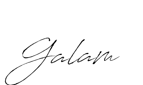 How to Draw Galam signature style? Antro_Vectra is a latest design signature styles for name Galam. Galam signature style 6 images and pictures png