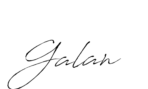Antro_Vectra is a professional signature style that is perfect for those who want to add a touch of class to their signature. It is also a great choice for those who want to make their signature more unique. Get Galan name to fancy signature for free. Galan signature style 6 images and pictures png