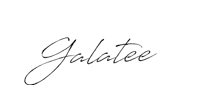 Create a beautiful signature design for name Galatee. With this signature (Antro_Vectra) fonts, you can make a handwritten signature for free. Galatee signature style 6 images and pictures png