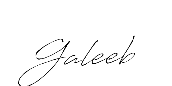 Antro_Vectra is a professional signature style that is perfect for those who want to add a touch of class to their signature. It is also a great choice for those who want to make their signature more unique. Get Galeeb name to fancy signature for free. Galeeb signature style 6 images and pictures png