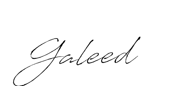 Antro_Vectra is a professional signature style that is perfect for those who want to add a touch of class to their signature. It is also a great choice for those who want to make their signature more unique. Get Galeed name to fancy signature for free. Galeed signature style 6 images and pictures png