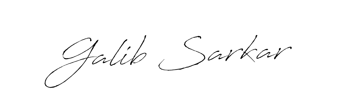 It looks lik you need a new signature style for name Galib Sarkar. Design unique handwritten (Antro_Vectra) signature with our free signature maker in just a few clicks. Galib Sarkar signature style 6 images and pictures png