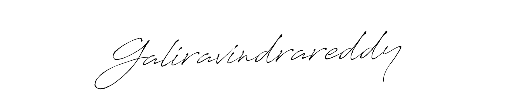 Make a beautiful signature design for name Galiravindrareddy. With this signature (Antro_Vectra) style, you can create a handwritten signature for free. Galiravindrareddy signature style 6 images and pictures png