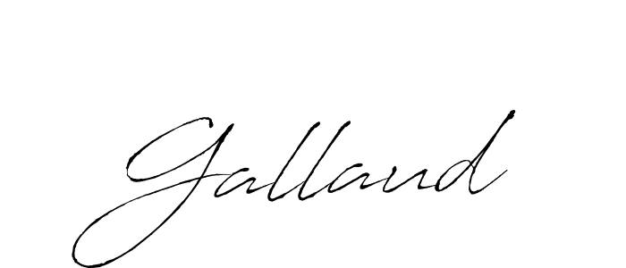 Gallaud stylish signature style. Best Handwritten Sign (Antro_Vectra) for my name. Handwritten Signature Collection Ideas for my name Gallaud. Gallaud signature style 6 images and pictures png