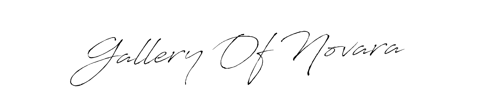 Design your own signature with our free online signature maker. With this signature software, you can create a handwritten (Antro_Vectra) signature for name Gallery Of Novara. Gallery Of Novara signature style 6 images and pictures png