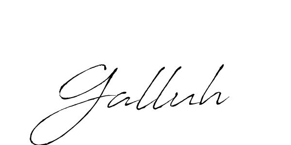 How to Draw Galluh signature style? Antro_Vectra is a latest design signature styles for name Galluh. Galluh signature style 6 images and pictures png