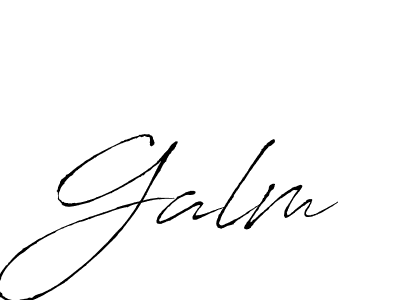 Also You can easily find your signature by using the search form. We will create Galm name handwritten signature images for you free of cost using Antro_Vectra sign style. Galm signature style 6 images and pictures png