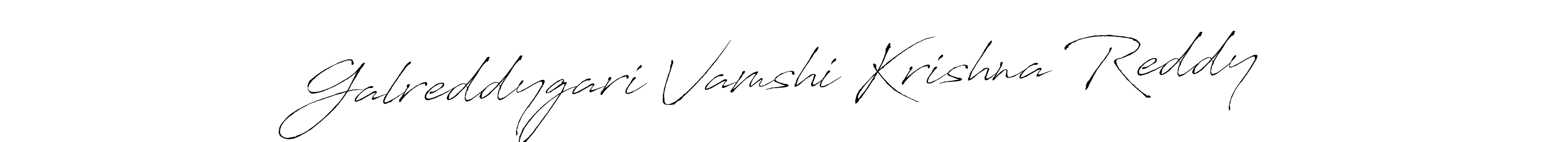 Use a signature maker to create a handwritten signature online. With this signature software, you can design (Antro_Vectra) your own signature for name Galreddygari Vamshi Krishna Reddy. Galreddygari Vamshi Krishna Reddy signature style 6 images and pictures png