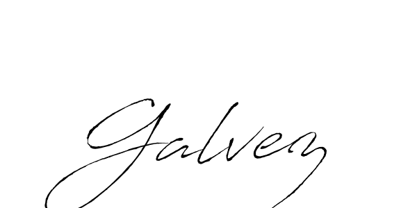 How to make Galvez signature? Antro_Vectra is a professional autograph style. Create handwritten signature for Galvez name. Galvez signature style 6 images and pictures png